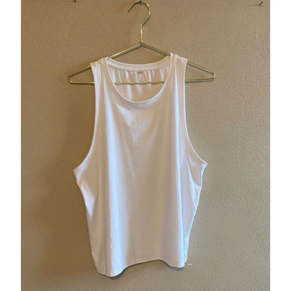 Beyond Yoga Women's Sz L Featherweight Rebalance Cloud White Tank Top Summer